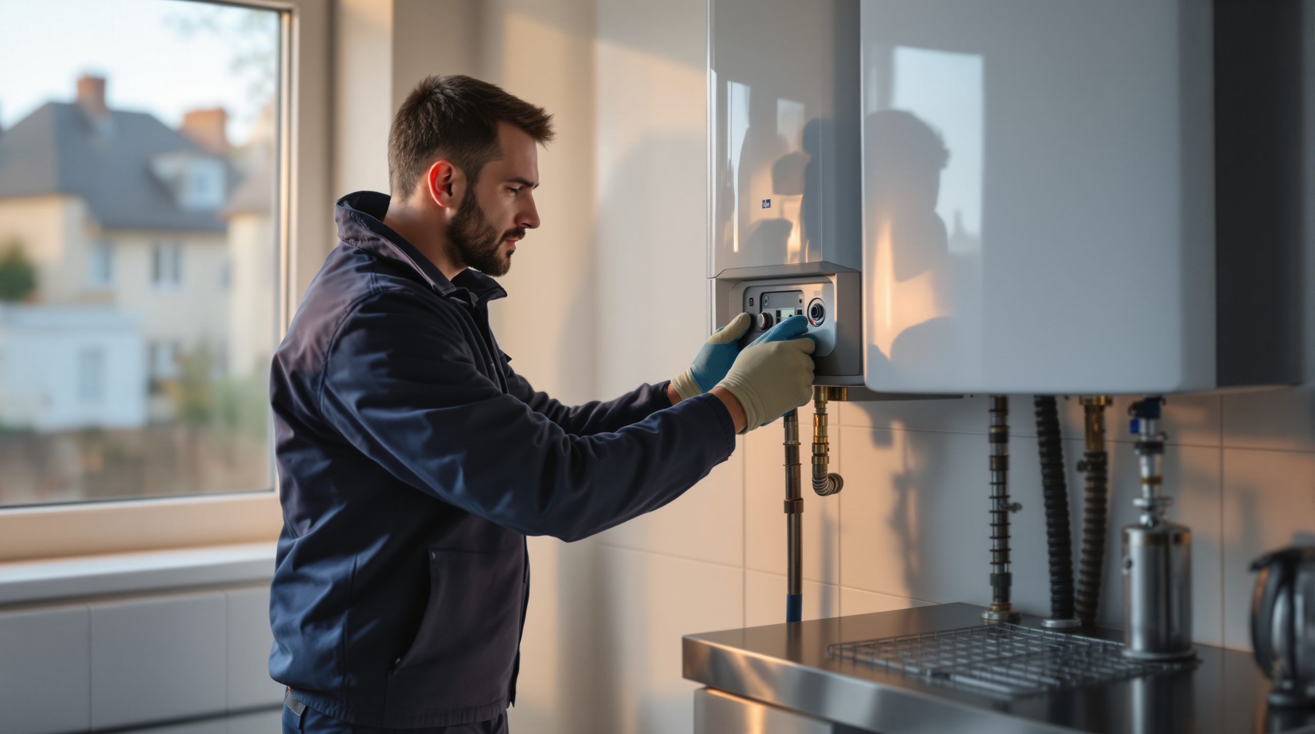Entretien d'une chaudière gaz murale