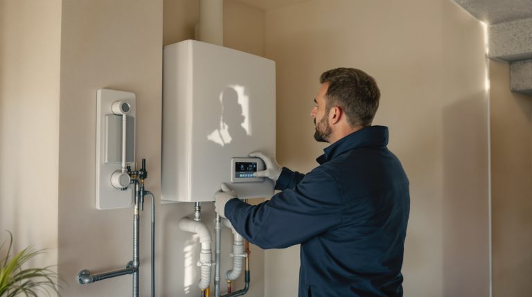 Entretien d'une chaudière gaz murale